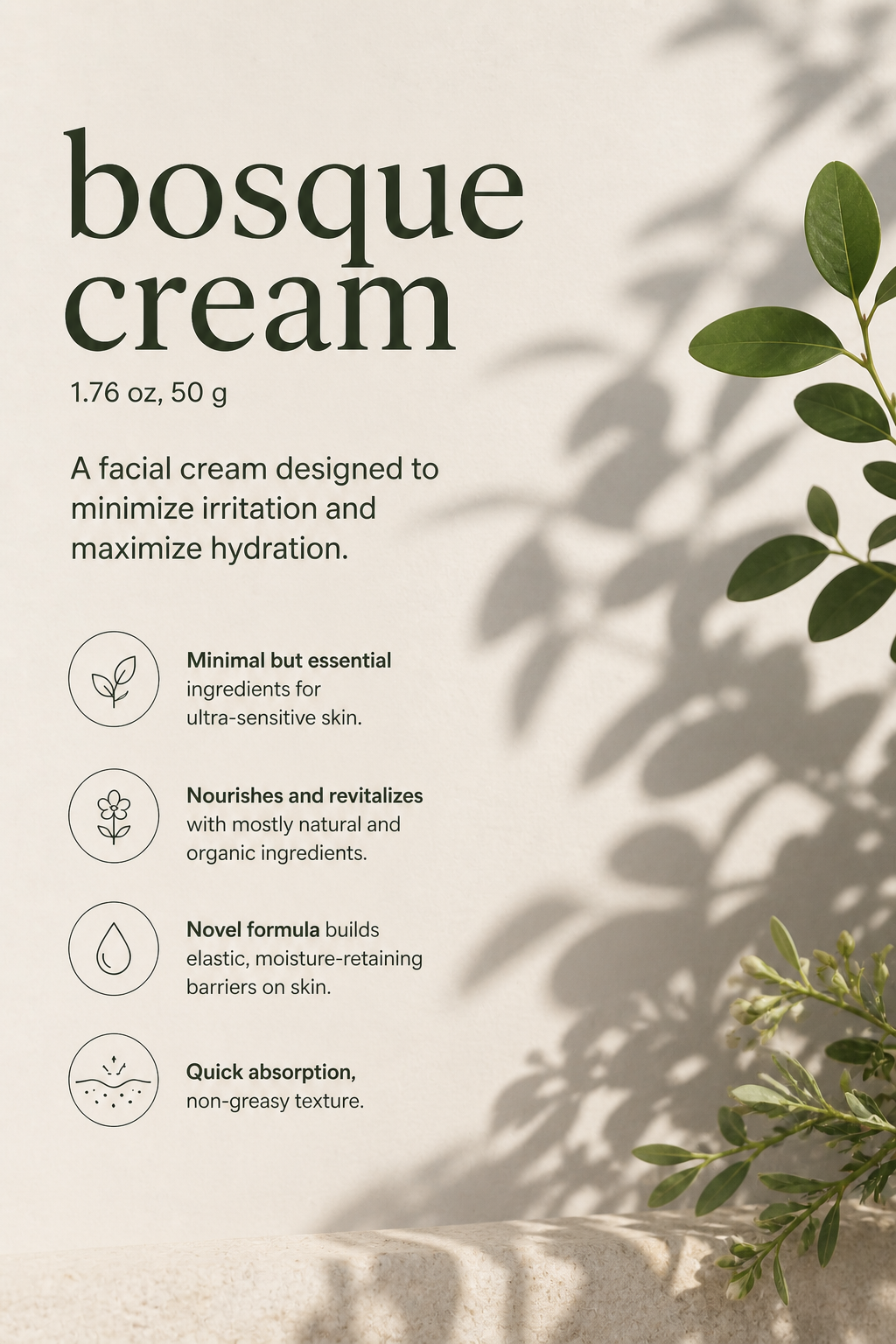 bosque cream